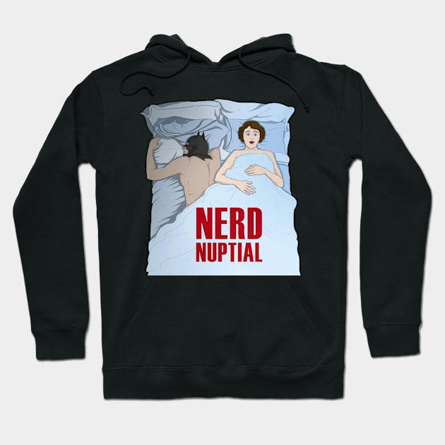 Nerd Nuptial (No Background) Hoodie by TheNerdParty